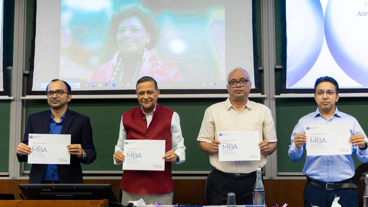 IIM Ahmedabad announces admissions to its two-year Blended MBA Programme in Business Analytics & AI
